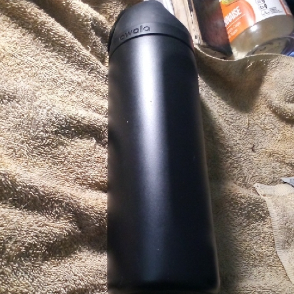 Black Stainless Steel Minimalist Water Bottle